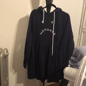 Worn 1x Lazy Oaf Pullover Dress S/M